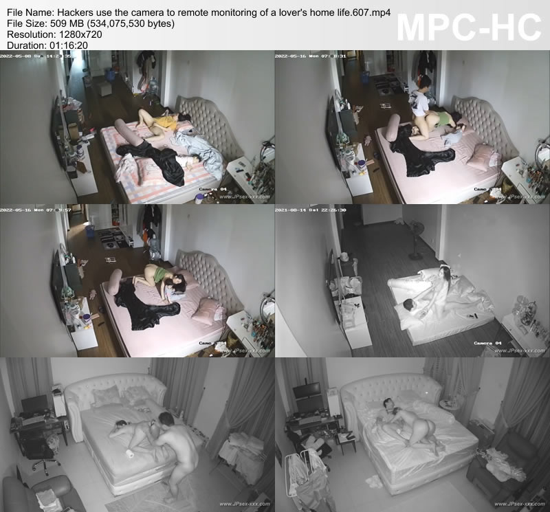 Hackers use the camera to remote monitoring of a lover's home life.607